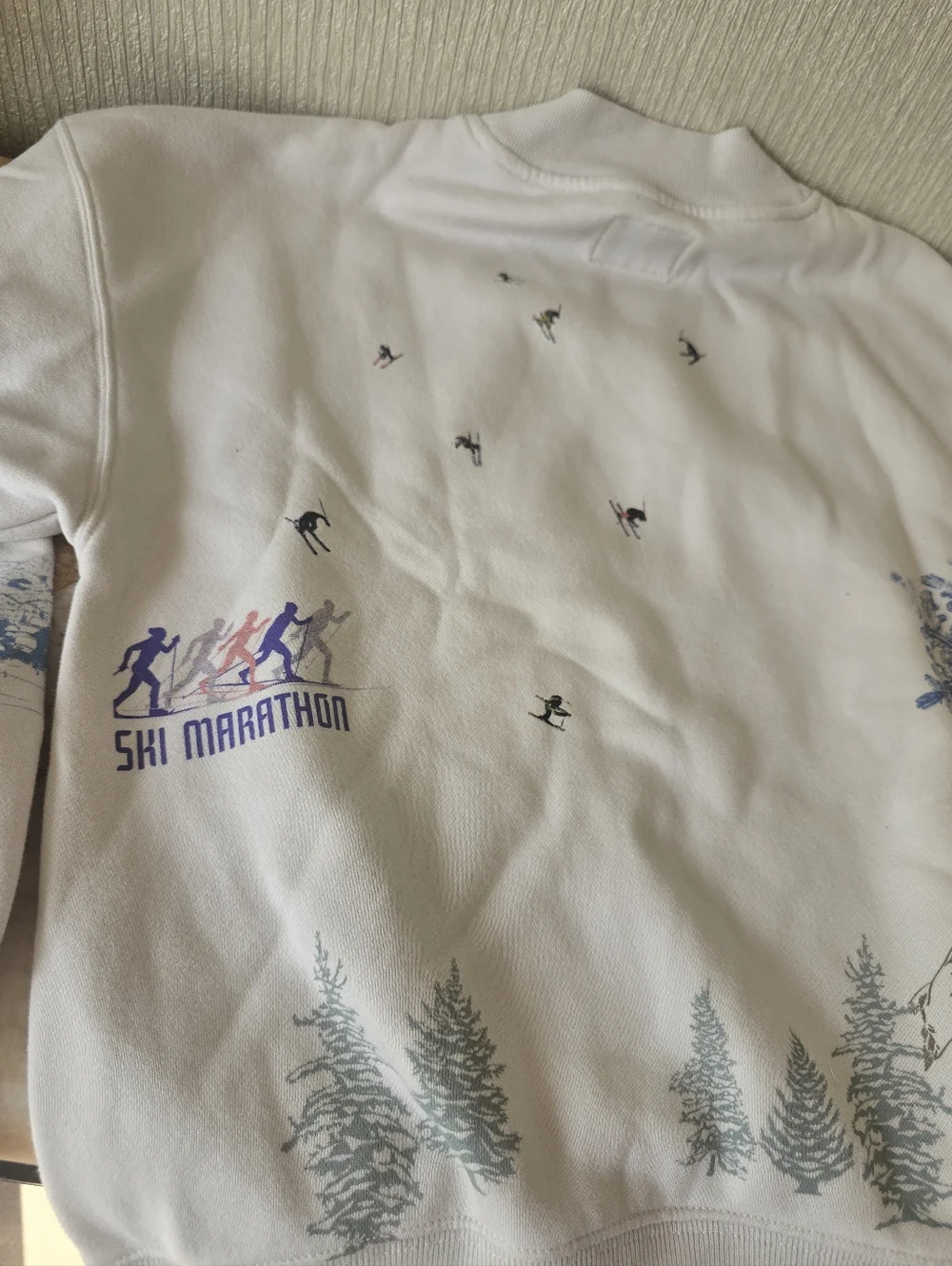 Abercrombie and fitch Apres Ski destination vintage crew neck Sweater - Picture 16 of 16